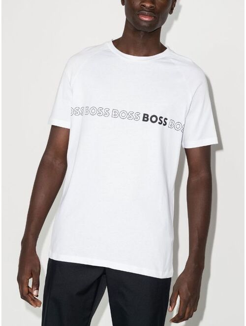 BOSS wrap logo short-sleeve T-shirt