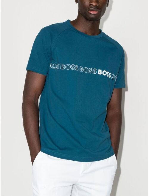 BOSS wrap logo short-sleeve T-shirt