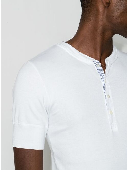 Schiesser Henley button-down T-shirt