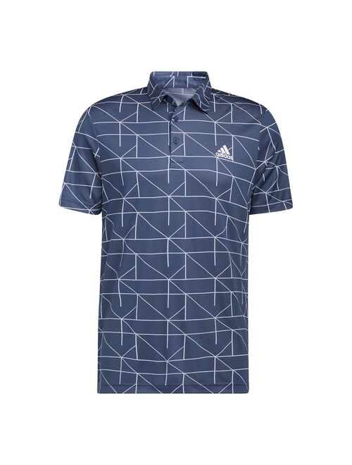 Men's adidas Regular-Fit Jacquard Polo