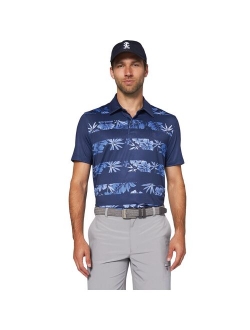 Golf Classic-Fit Wide-Striped Performance Polo