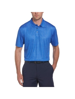 Men's Grand Slam Club Regular-Fit Patterned Golf Polo