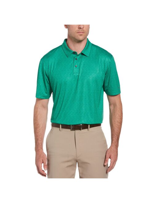 Men's Grand Slam Club Regular-Fit Patterned Golf Polo