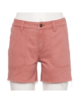 High-Waist 5" Jean Shorts