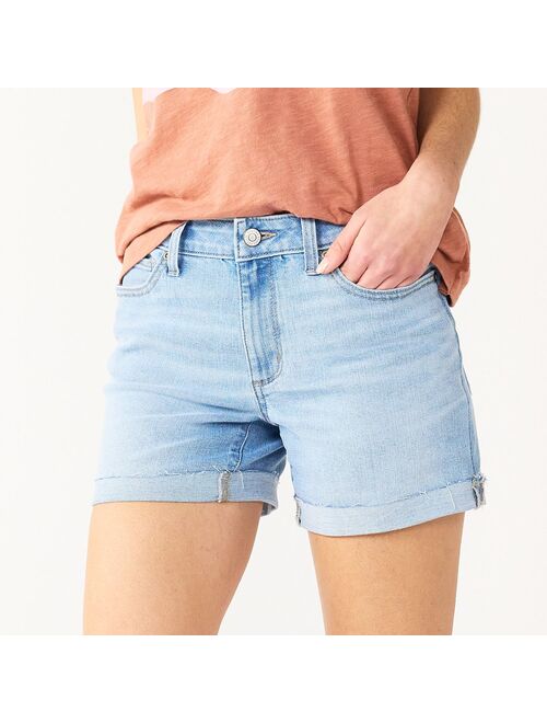 Women's Sonoma Goods For Life® High-Waist 5" Jean Shorts