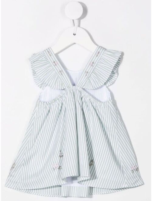 Tartine Et Chocolat floral striped dress