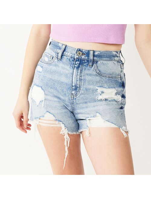 Juniors' SO® Super High Rise '90s Boyfriend Shorts