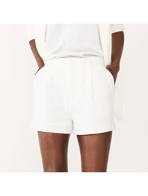 Women's Nine West High Rise Walking Shorts