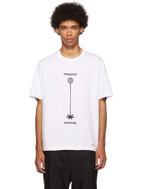 3.1 Phillip Lim White Paradise & Purpose T-Shirt