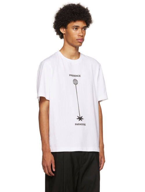 3.1 Phillip Lim White Paradise & Purpose T-Shirt