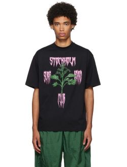 Stockholm (Surfboard) Club Black Organic Cotton T-Shirt