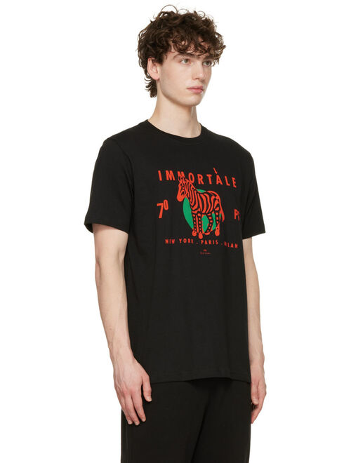 PS by Paul Smith Black Immortale Zebra T-Shirt