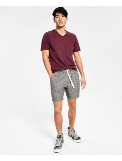 Men's Charlie Linen Pull-On Shorts, Created for Macy's