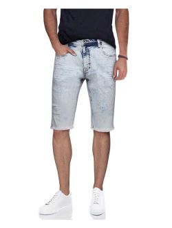 X-Ray Men's Rip and Repair Denim Shorts