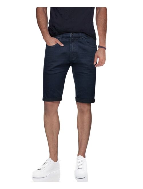 X-Ray Men's Cultura Roll Up Denim Shorts