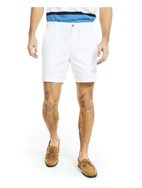 Nautica Men's Stretch Flat Front 6" Shorts