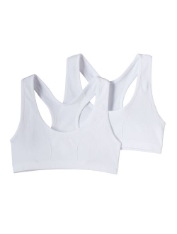 Girls 7-16 Maidenform 2-pk. Seamless Racerback Sports Bras