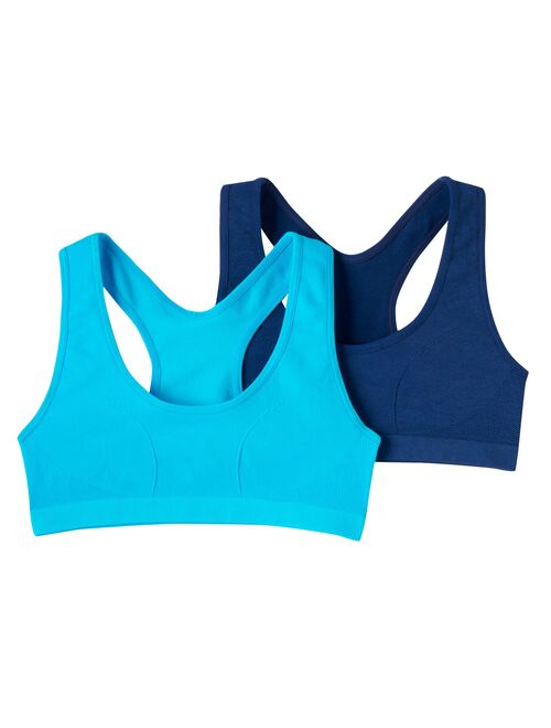 Girls 7-16 Maidenform® 2-pk. Seamless Racerback Sports Bras