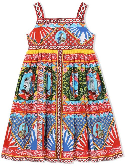 Dolce & Gabbana Kids graphic-print dress