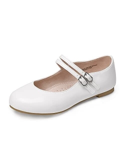 MIXIN Girls Dress Shoes Mary Jane Shoes for Girl Ballet Flats Back to School Princess Wedding Shoes