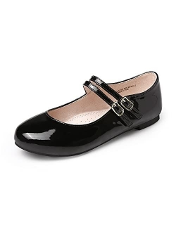 MIXIN Girls Dress Shoes Mary Jane Shoes for Girl Ballet Flats Back to School Princess Wedding Shoes