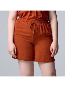 High-Rise Paperbag Waist Shorts