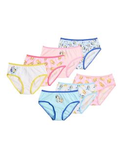 Disney's Bluey Girls 4-8 7-Pack Underwear