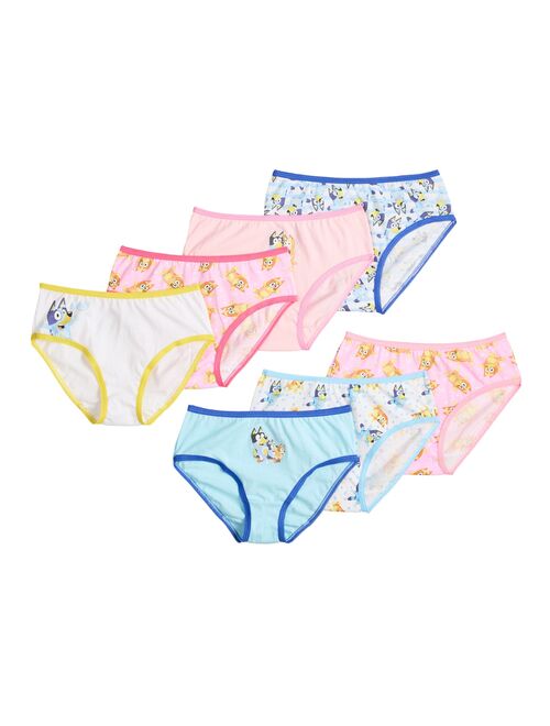 Disney's Bluey Girls 4-8 7-Pack Underwear