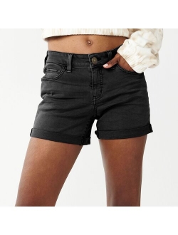 Juniors' SO® Low-Rise Midi Shorts