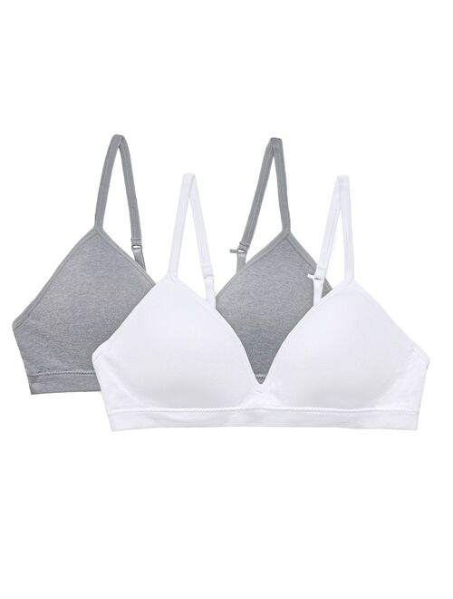 Girls SO® 2-Pack Molded T-Shirt Bras