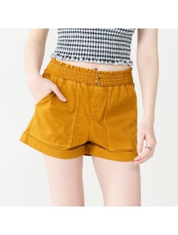 Juniors' SO® Utility Shorts