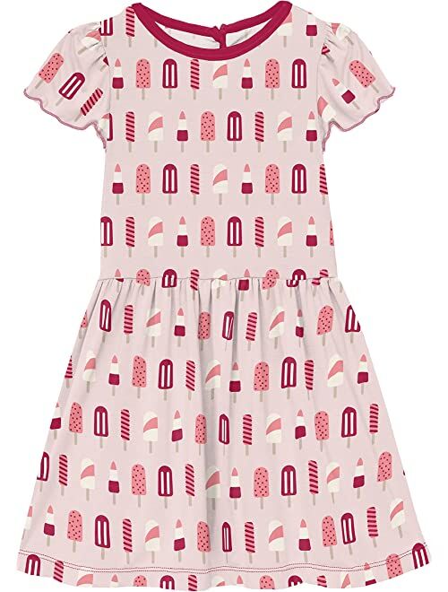 Kickee Pants Kids Flutter Sleeve Twirl Dress (Big Kids)