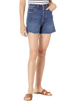 Curve Love High-Rise Dad Shorts