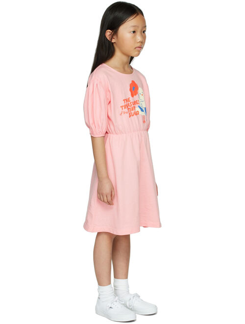 TINYCOTTONS Kids Pink Tiny Treasures Dress