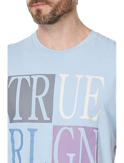 True Religion Short Sleeve Checkered True