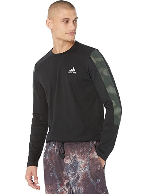 adidas Camo Long Sleeve Tee