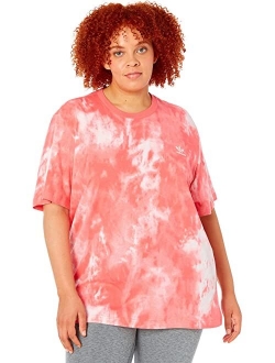 Essentials Trefoil Tie-Dye Short Sleeve Tee