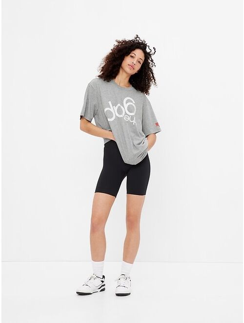 Gap × Stranger Things Adult 100% Organic Cotton Upside Down Gap Logo T-Shirt