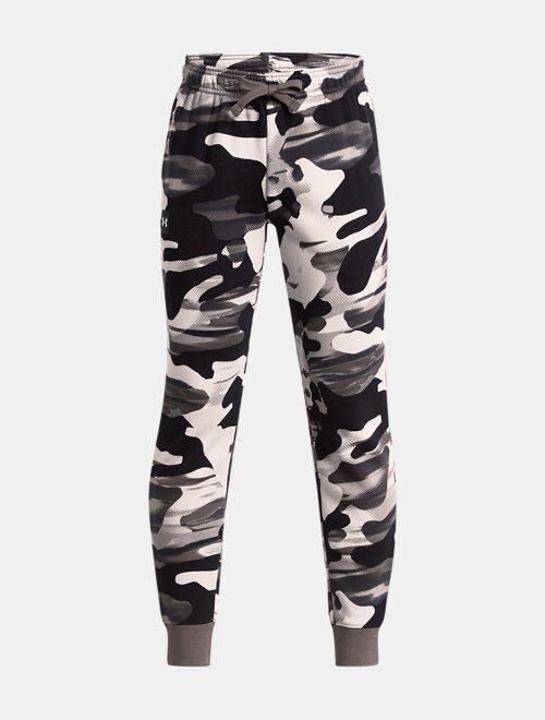 Under Armour Boys' UA Rival Fleece Printed Joggers