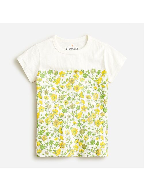 J.Crew Kids' floral meadow graphic T-shirt