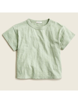 Girls' cropped T-shirt