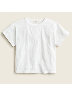 Girls' cropped T-shirt