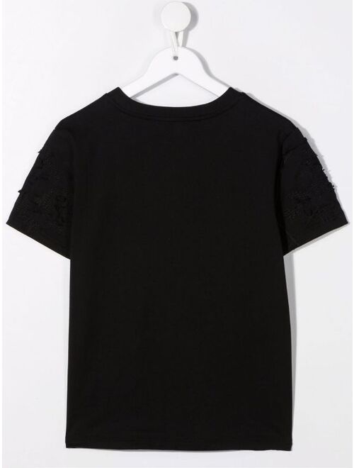 Givenchy Kids jacquard effect logo T-shirt