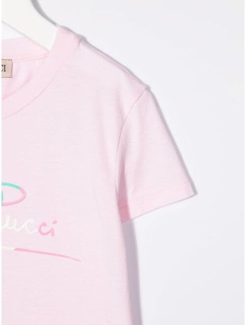 Emilio Pucci Junior logo-print T-shirt