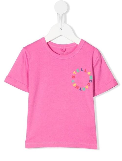 Stella McCartney Kids logo crew-neck T-shirt