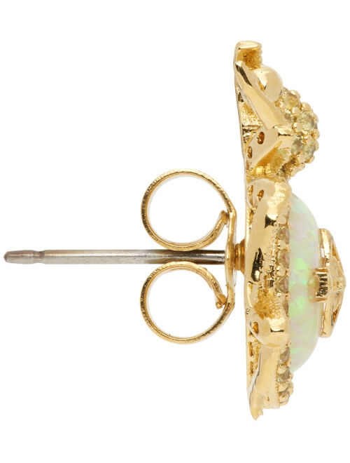 VIVIENNE WESTWOOD Gold Lupe Earrings