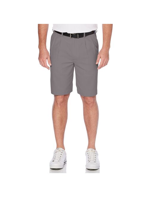 Men's Grand Slam Double-Pleated Active-Waistband Golf Shorts