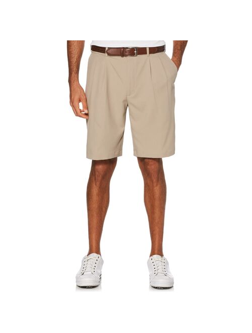 Men's Grand Slam Double-Pleated Active-Waistband Golf Shorts