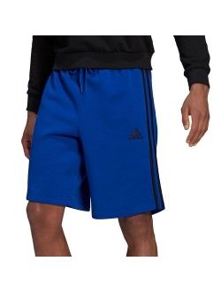 3-Stripe Fleece Shorts