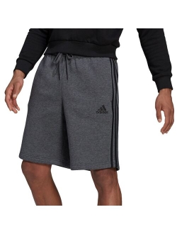 3-Stripe Fleece Shorts